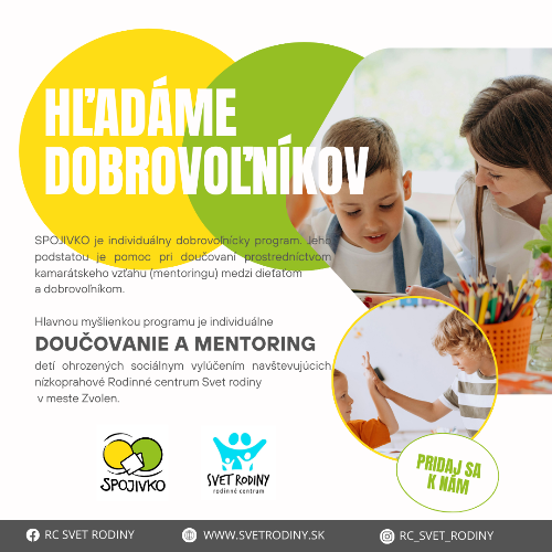 Spojivko - doučovanie